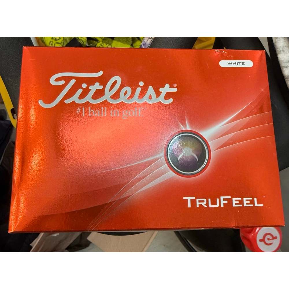Titleist TruFeel Golf Balls Red/White One Size